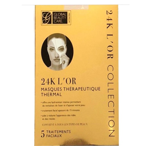 Global Beauty Care 24K Gold Spa Treatment Mask