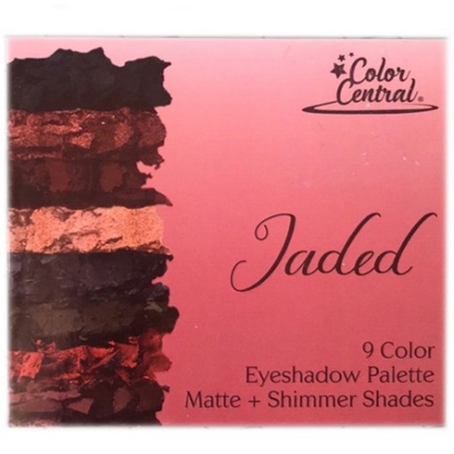 Color Central Jaded Matte + Shimmer Shades Eyeshadow Palette