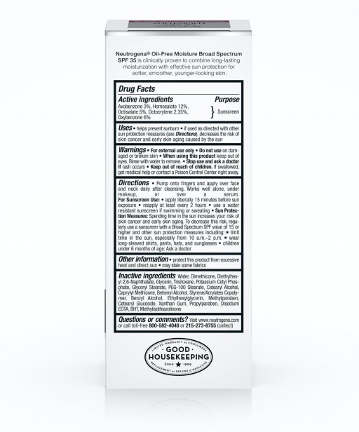 Neutrogena Oil Free Moisture with Sunscreen Spf 35