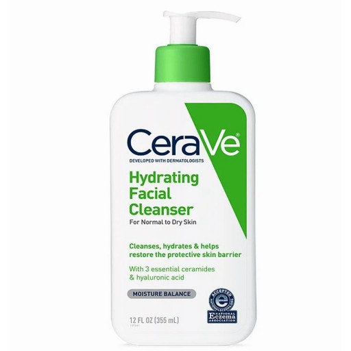 CeraVe Hydrating Facial Cleanser ( Normal to Dry Skin)