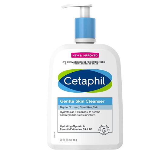 Cetaphil Gentle Skin Cleanser (Face & Body All Skin Type) 591ml