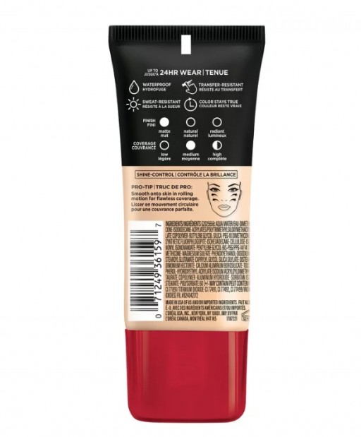 L'oreal Paris Infallible Pro-Matte Foundation (101.5 Ivory Buff)